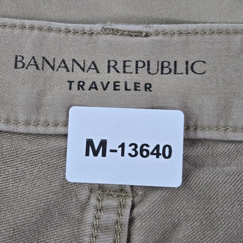 Banana Republic Men Pants 33X32 Brown Chino Twill Traveler 29